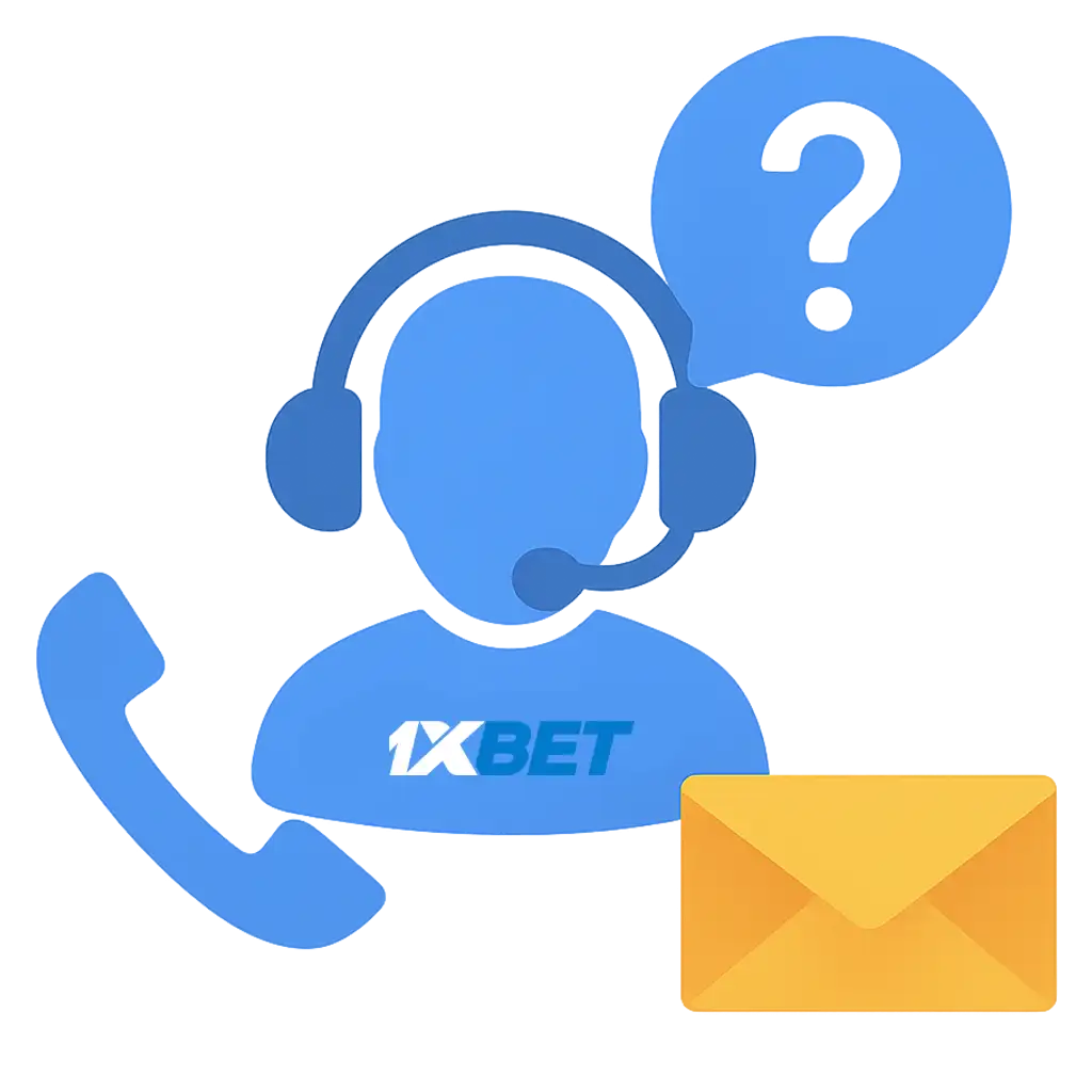 Assistance 24h/24 1xbet