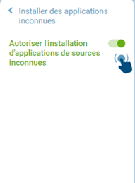 Permission d'installer